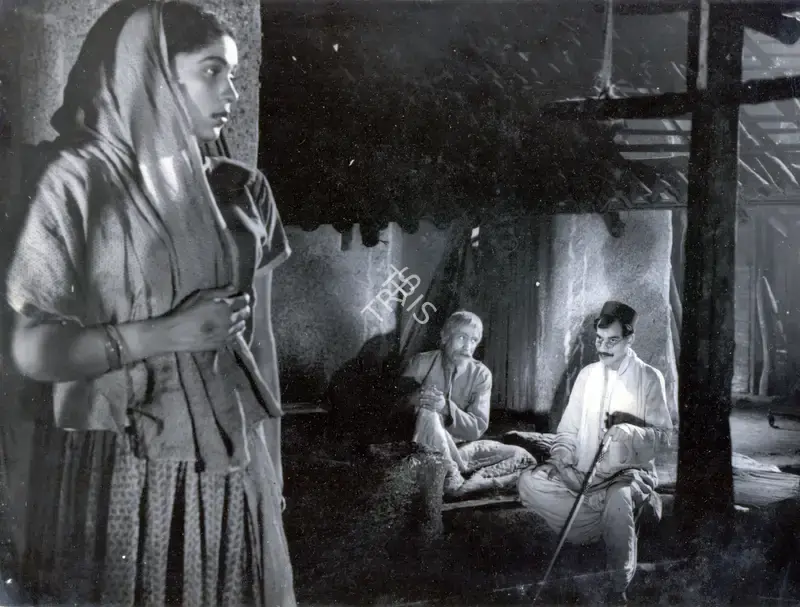 Kamal Bose (Cinematographer), Do Bigha Zamin, 1953, Photographic Still