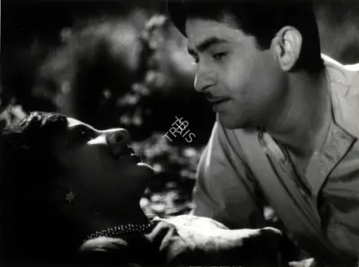 V.N. Reddy (Cinematographer), Aag, 1948, Photographic Still
