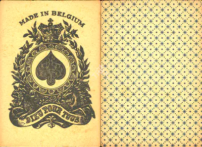 Belgium - 1, 1800-01-01 | 1899-12-31, Playing Cards