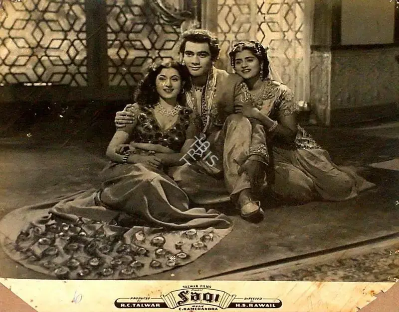 R.C. Talwar (Producer), Saqi, 1952, Lobby Card