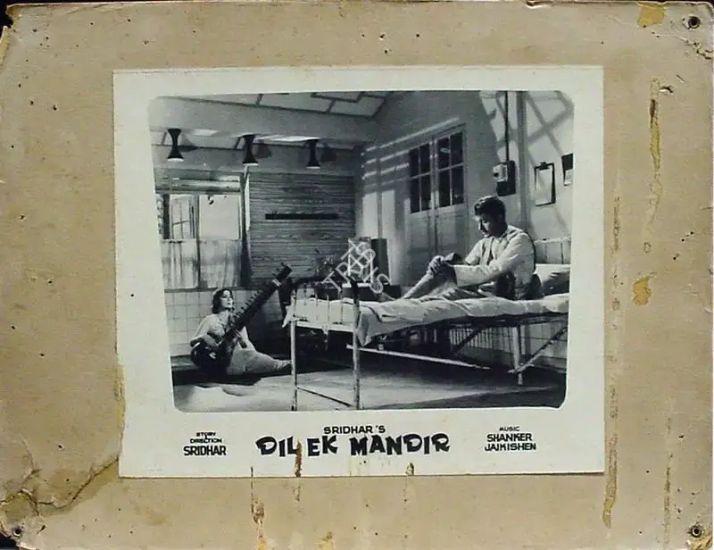 A. Vincent (Cinematographer), Dil Ek Mandir, 1963, Lobby Card