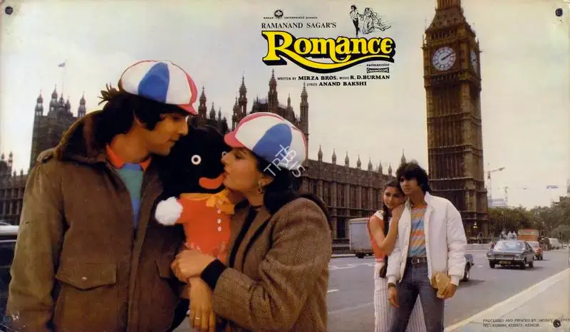 Ramanand Sagar (Producer), Romance, 1983, Lobby Card