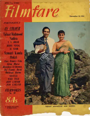 J.C. Jain (Editor), Filmfare, 1954, Magazine