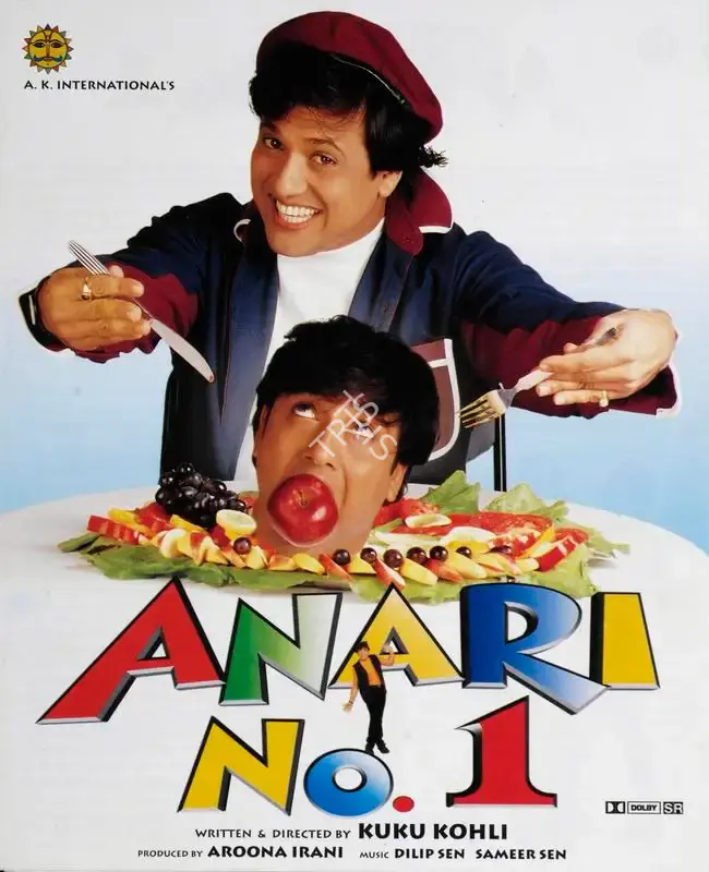 Aruna Irani (Producer), Anari No 1, 1999, Song-Synopsis Booklet