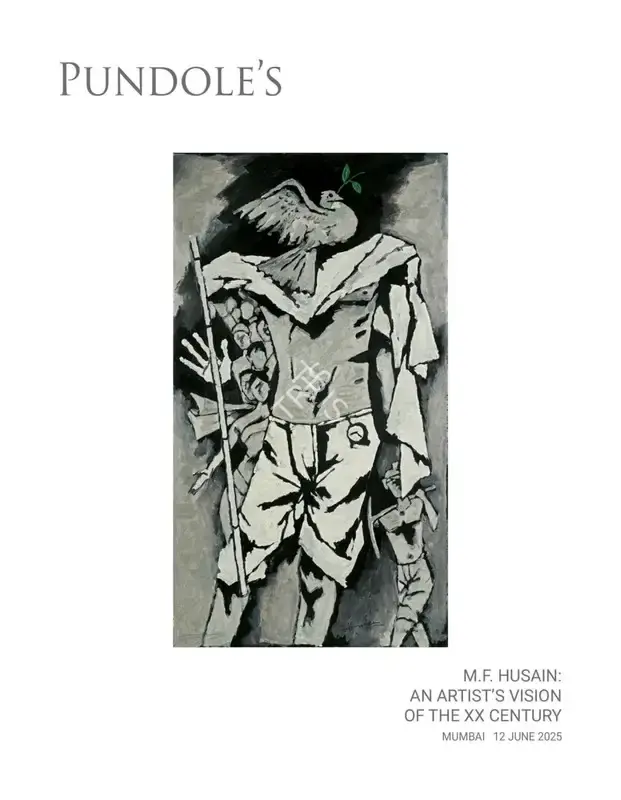 Pundole (Auction House), M.F. Husain, 2025, Auction Catalogue