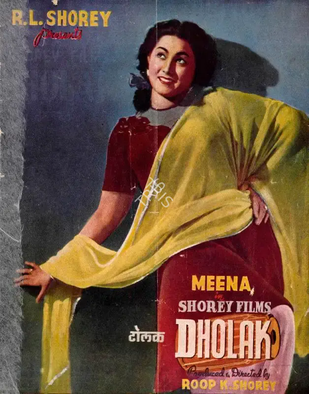 Roop K. Shorey (Producer), Dholak, 1951, Song-Synopsis Booklet