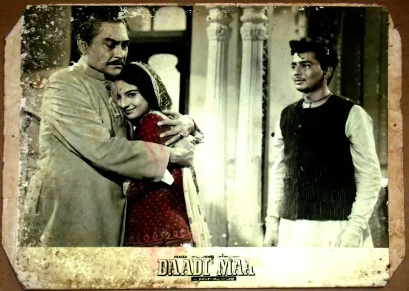Dwarka Divecha (Cinematographer), Daadi Maa, 1966, Lobby Card