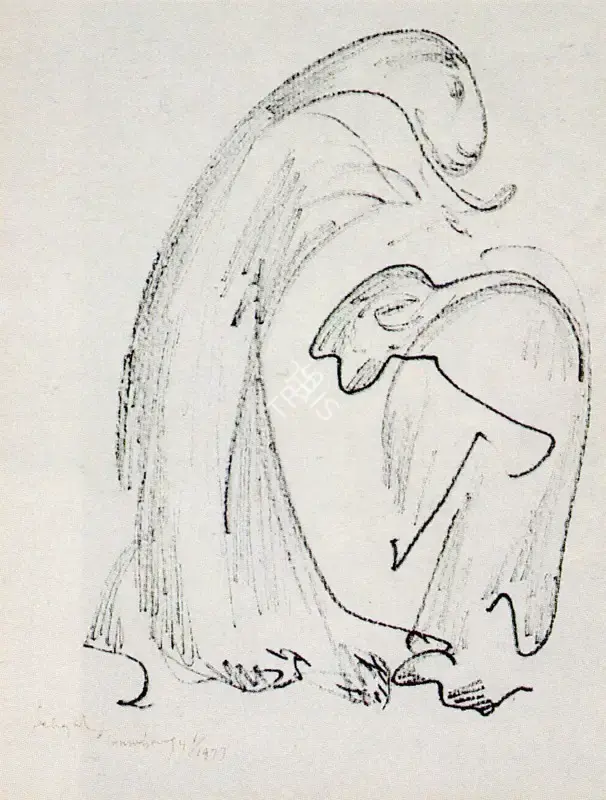 Amar Sehgal (Artist), Humbling 4, 1977, Painting