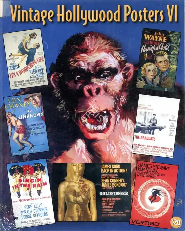 Bruce Hershenson (Editor), Vintage Hollywood Posters VI, 2003, Edited Book