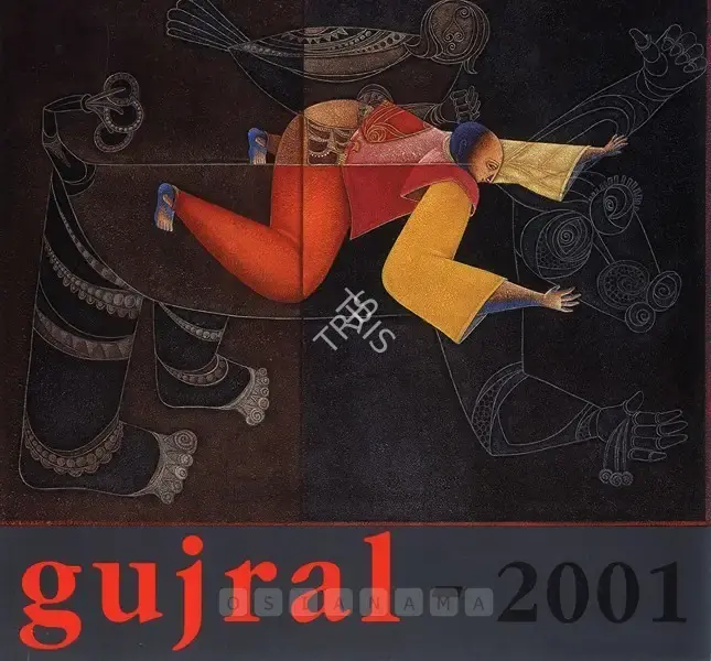 Satish Gujral (Artist), Gujral - 2001, 2001, Solo Exhibition Invitation