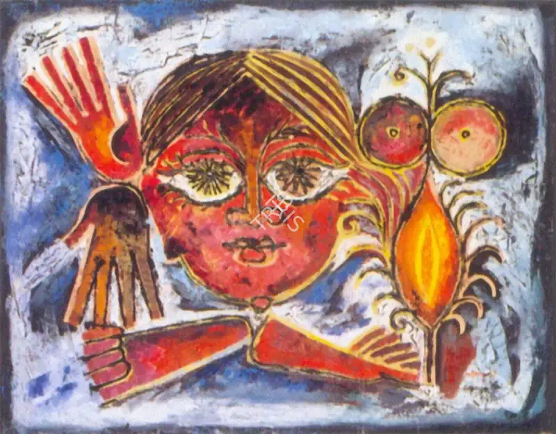 Laxman Pai (Artist), Ecstasy, 1963, Painting