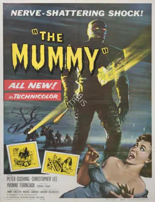 Jack Asher (Cinematographer), The Mummy, 1959, Poster