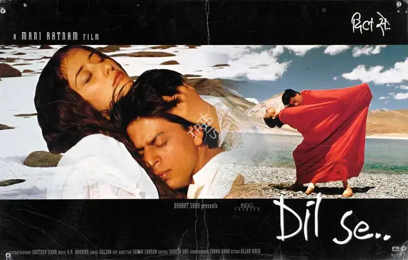 Santosh Sivan (Cinematographer), Dil Se, 1998, Lobby Card