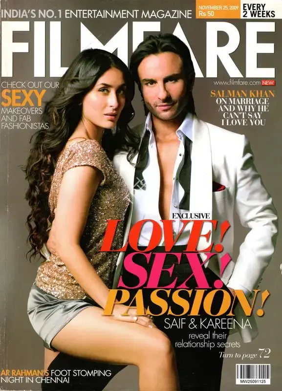 Jitesh Pillaai (Editor), Filmfare, 2009, Magazine