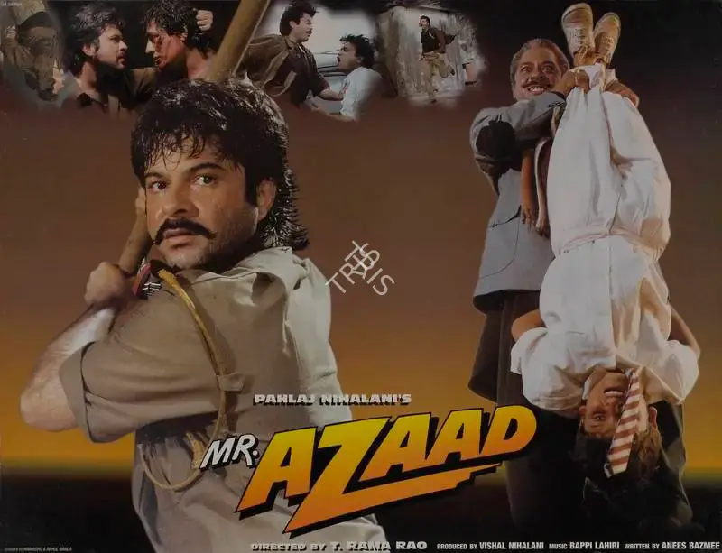 Siba Mishra (Cinematographer), Mr Azaad, 1994, Lobby Card