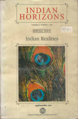 K. Satchidananda Murty (Editor), Indian Horizons, 1994, Edited Book