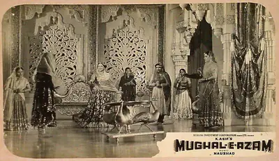 R.D. Mathur (Cinematographer), Mughal E Azam, 1960, Lobby Card