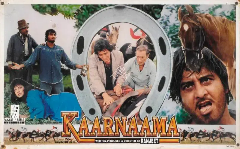 Ranjeet (Producer), Kaarnaama, 1990, Lobby Card