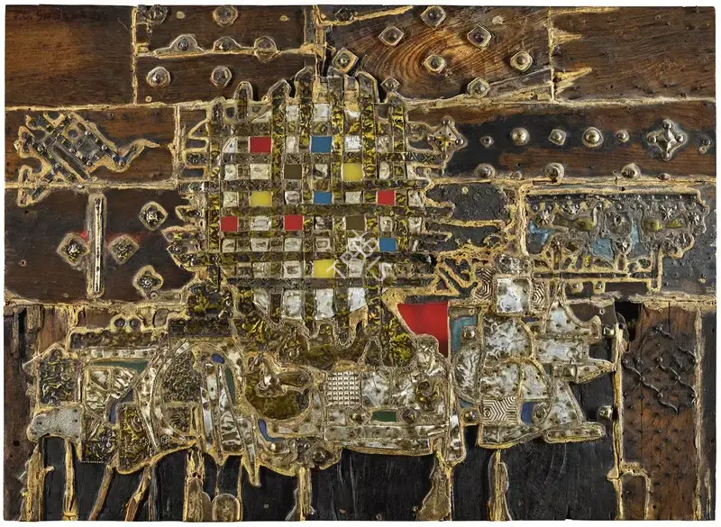 Sagara, Piraji (Artist). Lingam II, 1970 | Painting, So.Lon/29.09.20, 2020 · Sotheby's
