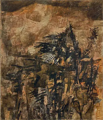 Akbar Padamsee (Artist), Untitled, 1963, Painting