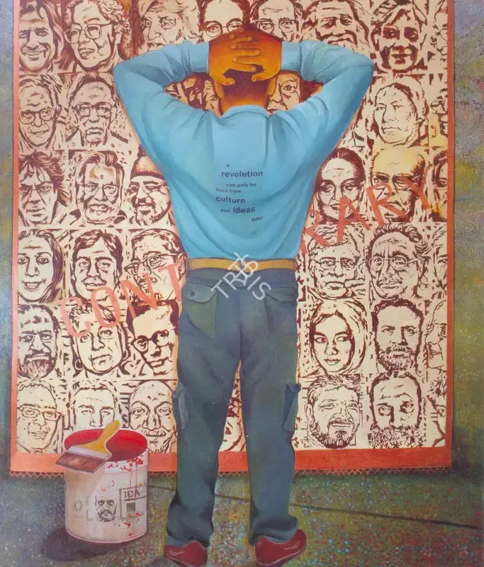Veer Munshi (Artist), Contemporary, 2006, Painting