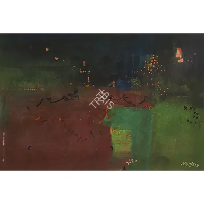 Ganesh Haloi (Artist), Untitled, 2016, Painting