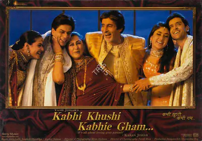 Johar, Yash (Producer), Kabhi Khushi Kabhi Gham, 2001 | Lobby Card | CinemaEducation | 00785650