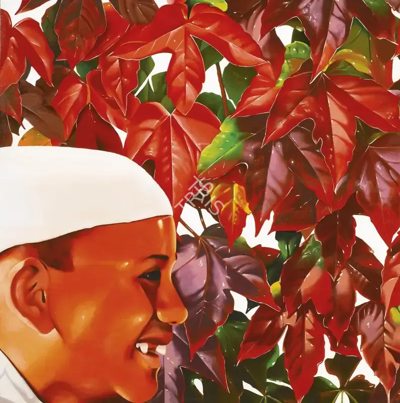 Binoy Varghese (Artist), We are Innocent Like Flowers, 2002, Painting
