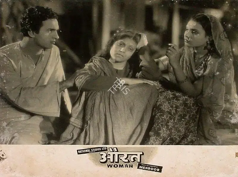 Faredoon A. Irani (Cinematographer), Aurat, 1940, Lobby Card