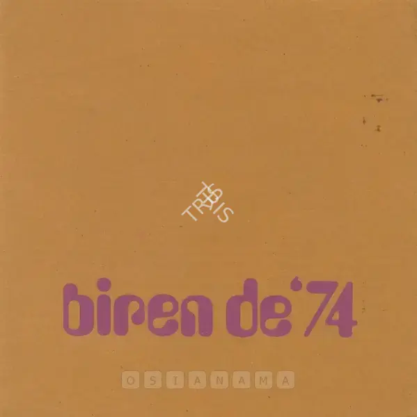 Biren De (Artist), Biren De '74, 1974, Solo Exhibition Catalogue