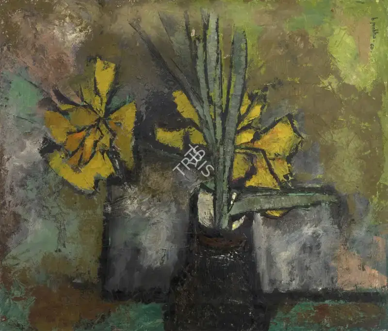 B. Prabha (Artist), Untitled, 1960, Painting