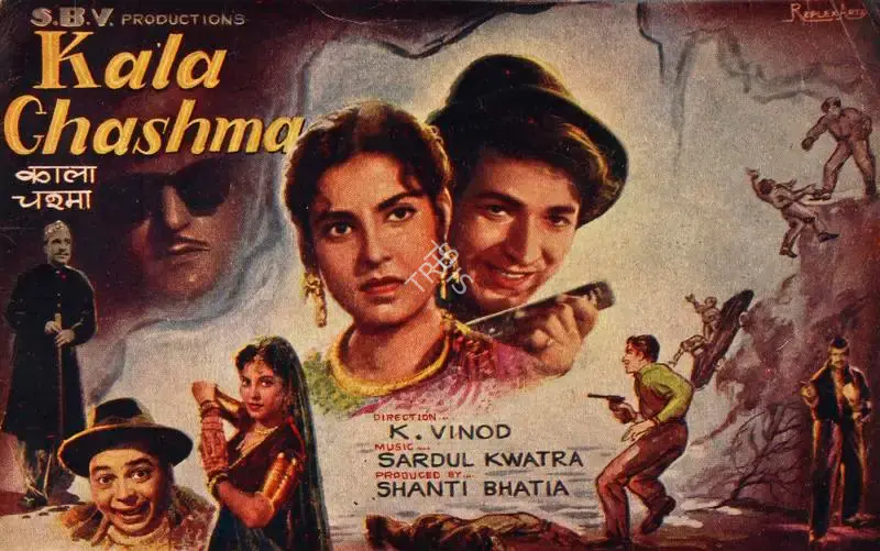Shanti Bhatia (Producer), Kala Chashma, 1962, Song-Synopsis Booklet