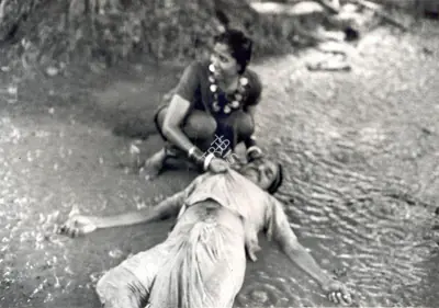 Satyajit Ray (Director), Sadgati, 1981, Photographic Still