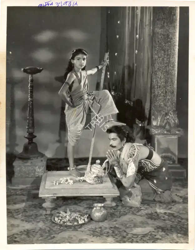 N. Satyanarayan (Cinematographer), Maya Bazar, 1958, Photographic Still