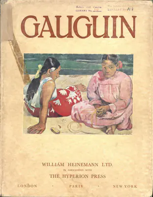 John Rewald (Author), Gauguin, 1938, Authored Book