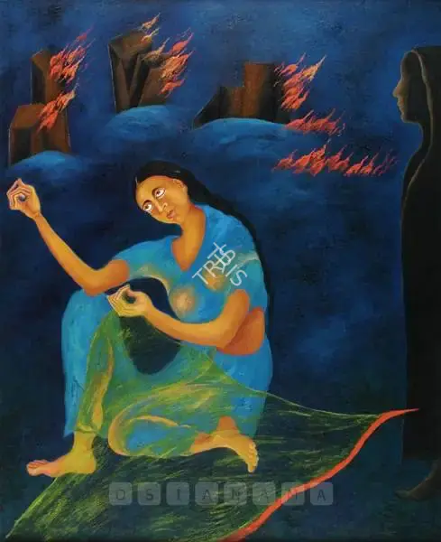 Arpana Caur (Artist), Untitled, Painting