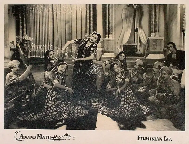 Dronacharya (Cinematographer), Anand Math, 1952, Lobby Card