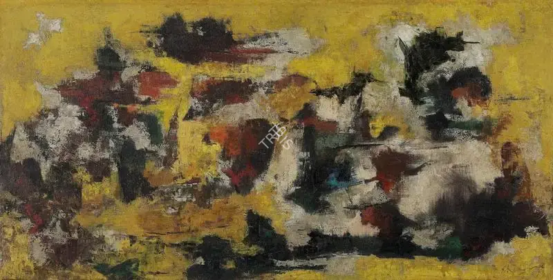 Krishen Khanna (Artist), Untitled, 1957, Painting