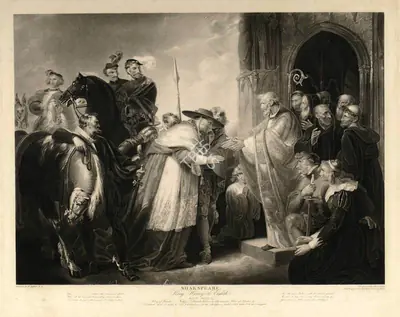 After R. Westall (Artist), King Henry the Eighth, 1798, Aquatint