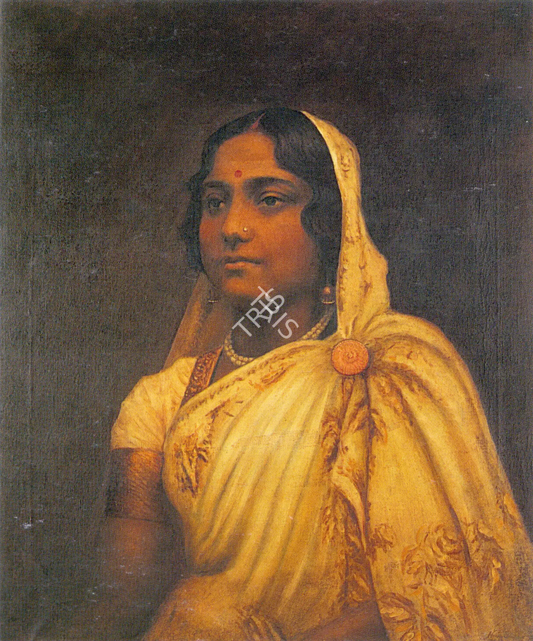 Hemendranath Mazumdar (Artist), Maharani, Painting