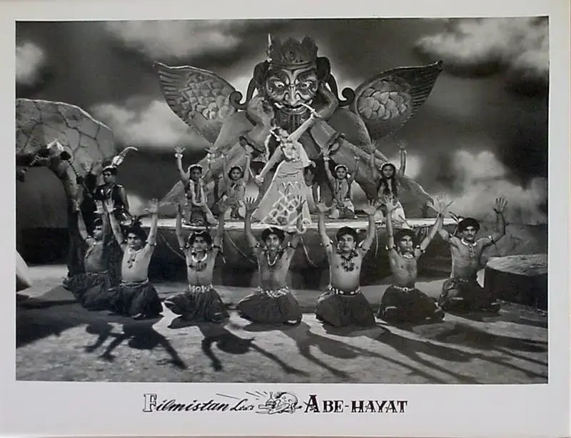 Raman B. Desai (Director), Abe Hayat, 1955, Lobby Card