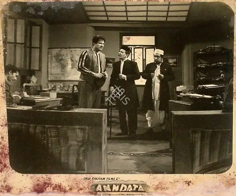 Sheikh Mukhtar (Producer), Anndata, 1952, Lobby Card