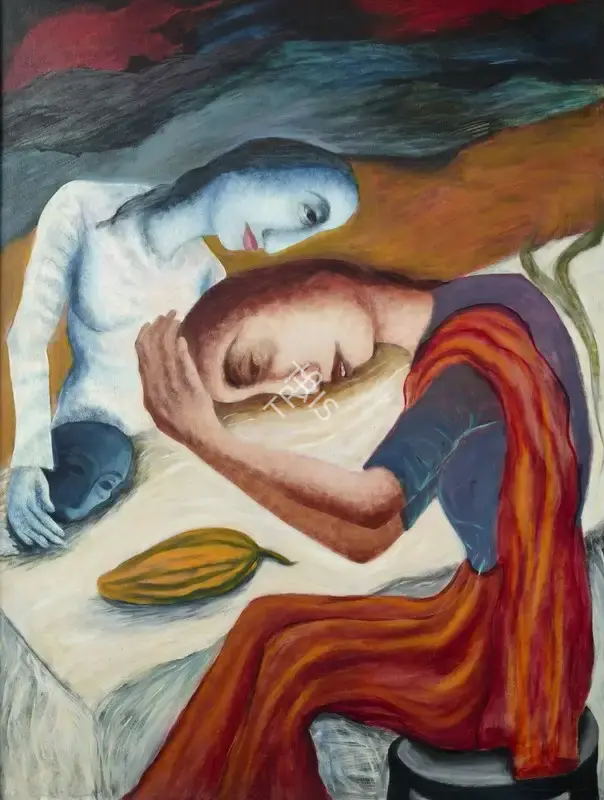 Lalitha Lajmi (Artist), Untitled, 1997, Painting