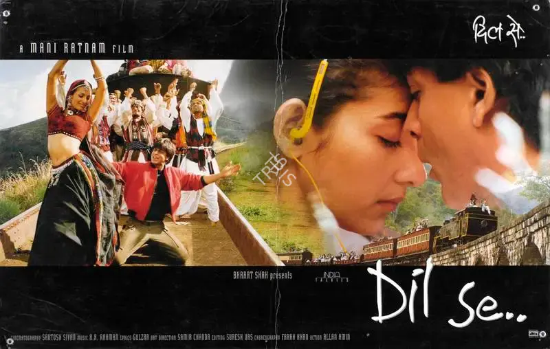 Santosh Sivan (Cinematographer), Dil Se, 1998, Lobby Card