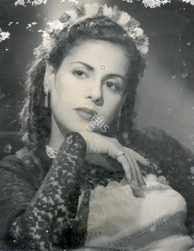 Kishore Sahu (Producer), Rimjhim, 1949, Photographic Still