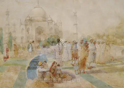 L.N. Taskar (Artist), Untitled, 1919, Painting