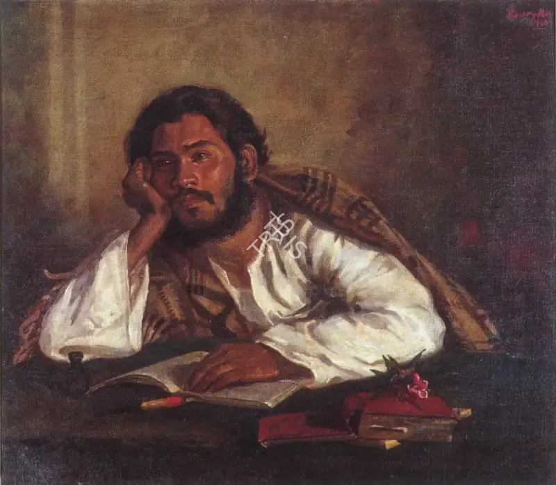 Kisory Roy (Artist), A Peep into the Gloomy Future, 1945, Painting