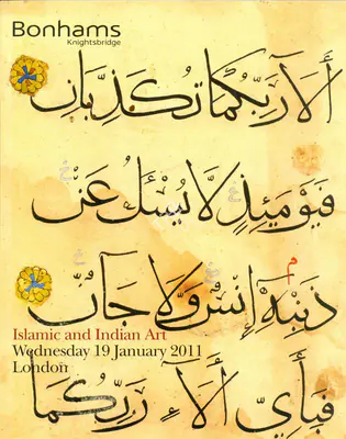 Bonhams (Auction House), Indian and Islamic Art, 2011, Auction Catalogue