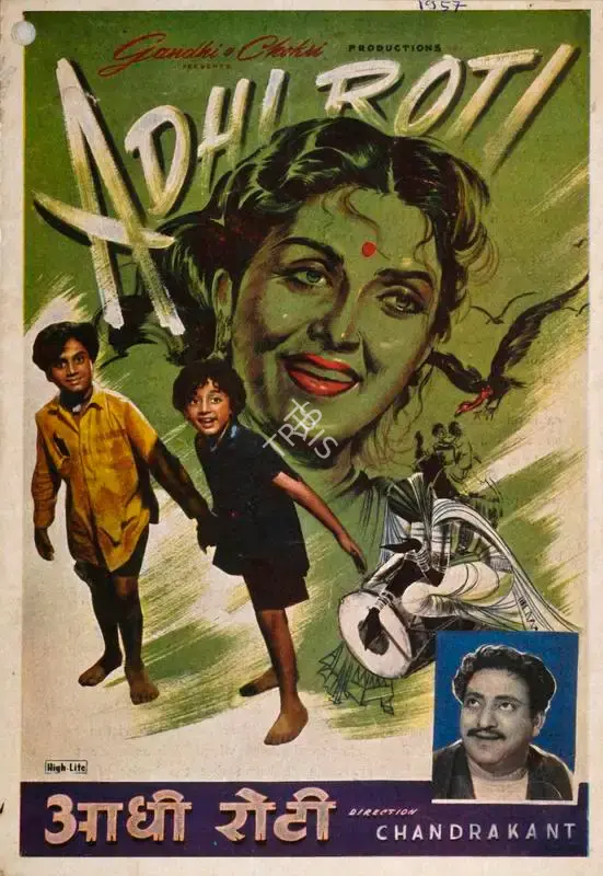 Vallabh Chokshi (Producer), Adhi Roti, 1957, Song-Synopsis Booklet