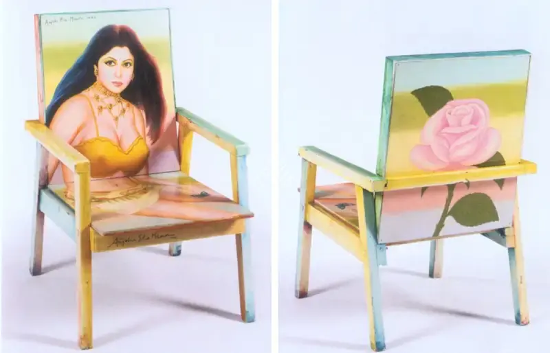 Anjolie Ela Menon (Artist), Shilpa Shetty, 2002, Painting